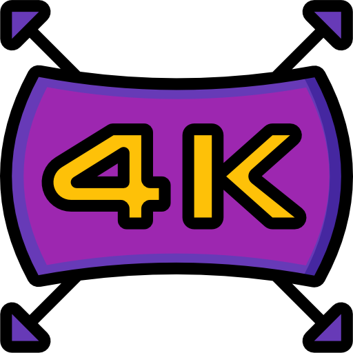 4k icono gratis