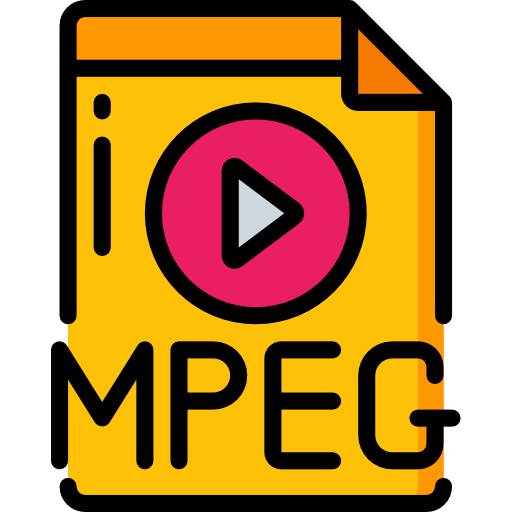 mpeg icono gratis