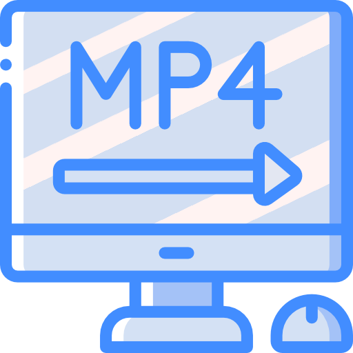 mp4 icono gratis