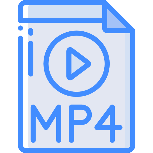 mp4 icono gratis