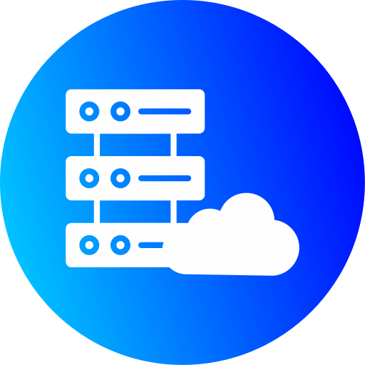 servidor en la nube icono gratis