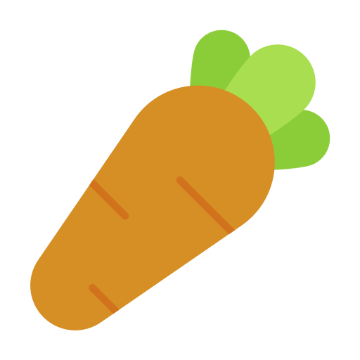 zanahorias icono gratis