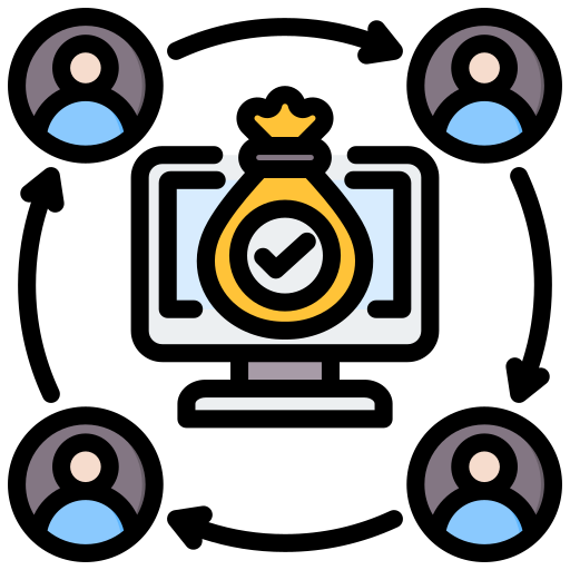 colaboración icono gratis