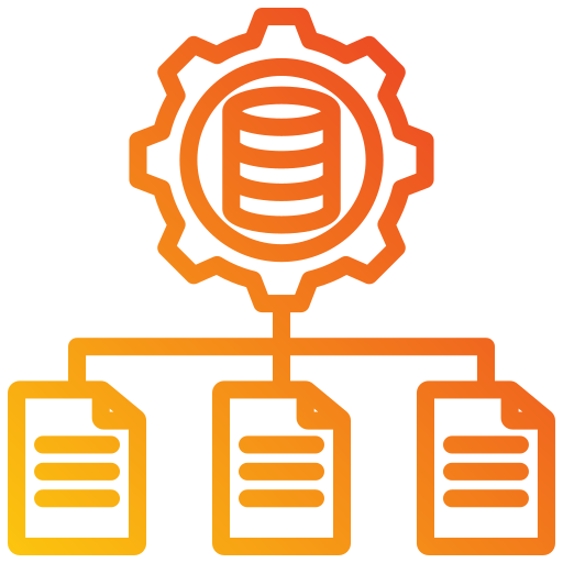 gestión de base de datos icono gratis