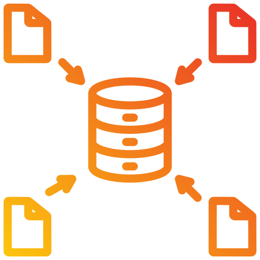 recopilación de datos icono gratis