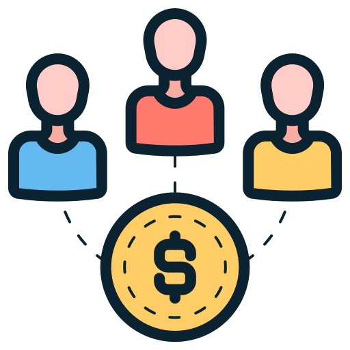 Краудфандинг бесплатно иконка