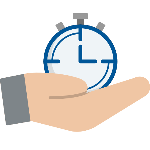 Time savings - Free time and date icons