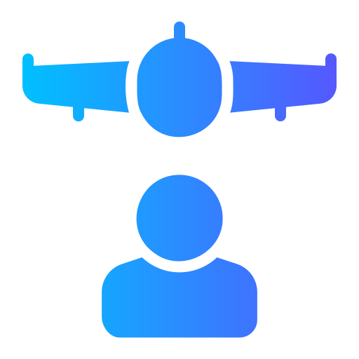 controlador de tráfico aéreo icono gratis