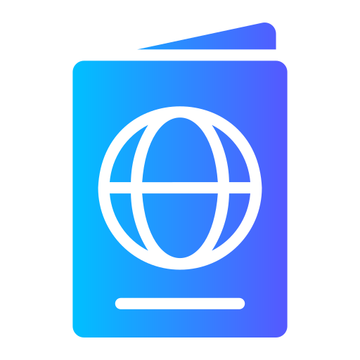 pasaporte icono gratis