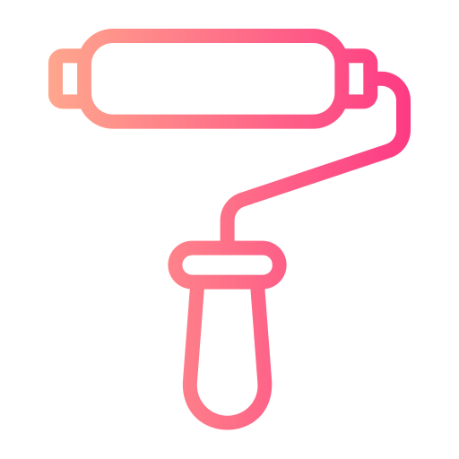 Paint roller free icon