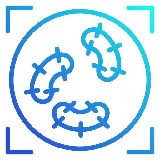 Microscopic free icon
