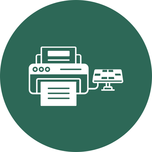 Printer machine free icon