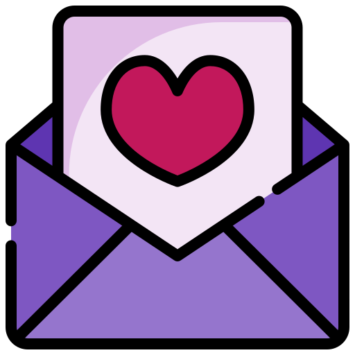 carta de amor grátis ícone carta de amor grátis ícone