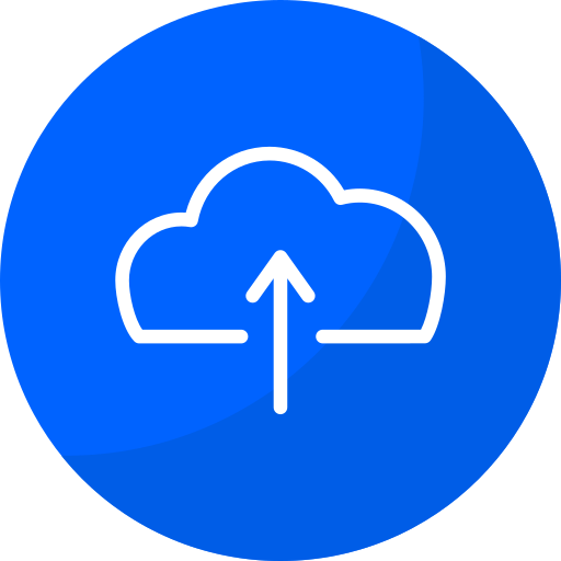 almacenamiento en la nube icono gratis