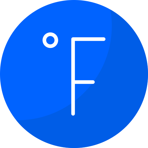 fahrenheit icono gratis