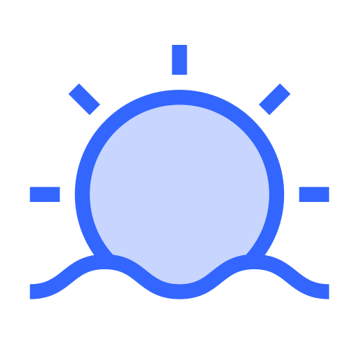 Sunset free icon Sunset free icon