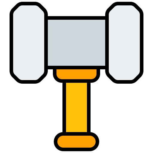 martillo icono gratis