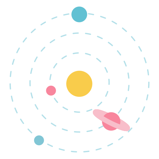 sistema solar icono gratis