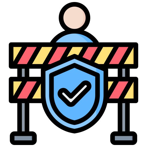 barrera icono gratis