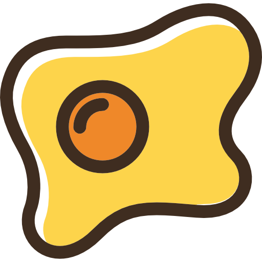 Fried egg free icon Fried egg free icon
