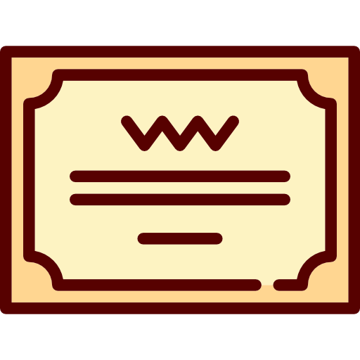 licencia icono gratis