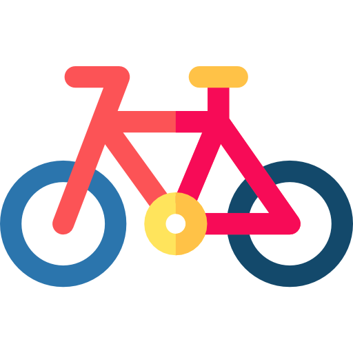 Bycicle Basic Rounded Flat icon