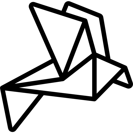 origami Icône gratuit