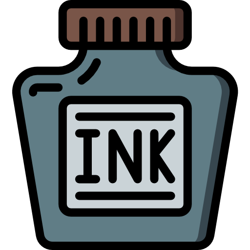 Free Icon | Ink bottle