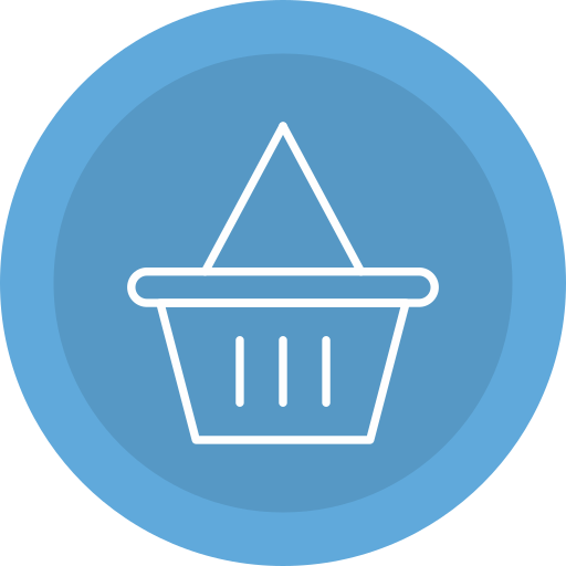 cesta de la compra icono gratis