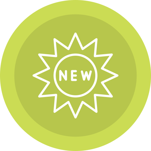 nuevo producto icono gratis