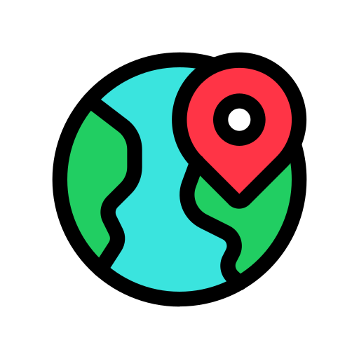 Global location free icon