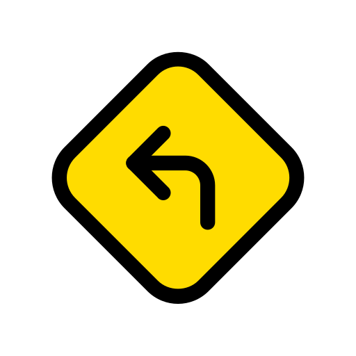 biegen sie links ab kostenlos Icon biegen sie links ab kostenlos Icon