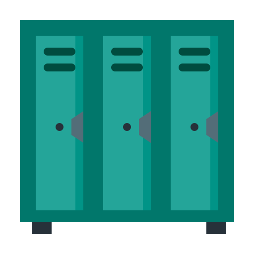 Locker free icon Locker free icon