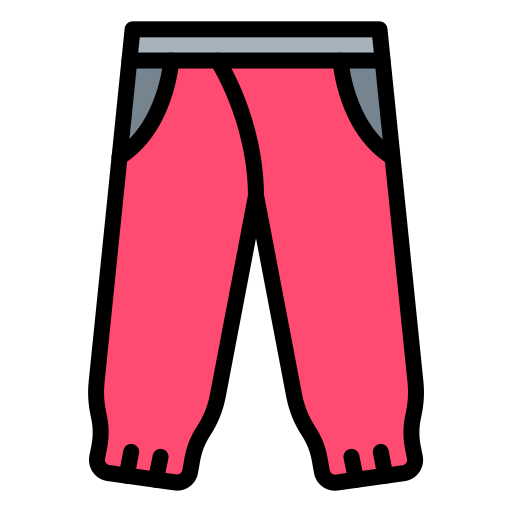 pantalones largos icono gratis