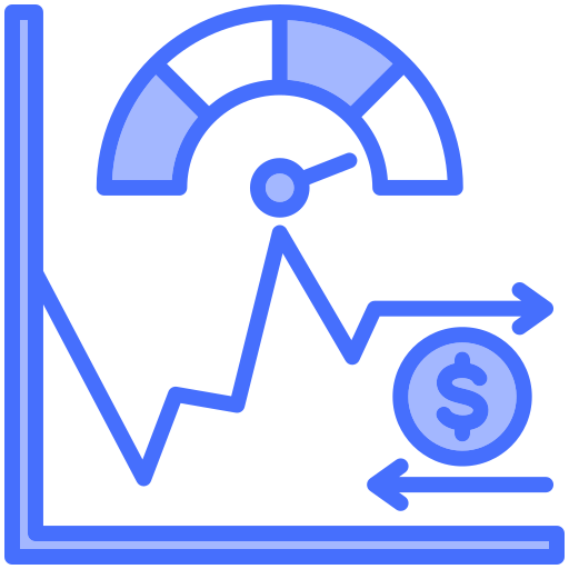 bolsa de valores icono gratis