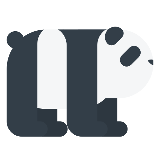 panda icono gratis