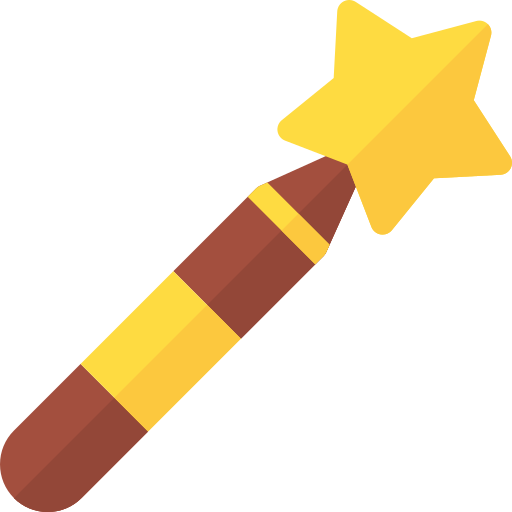 Magic wand free icon