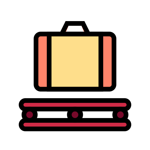 Baggage free icon