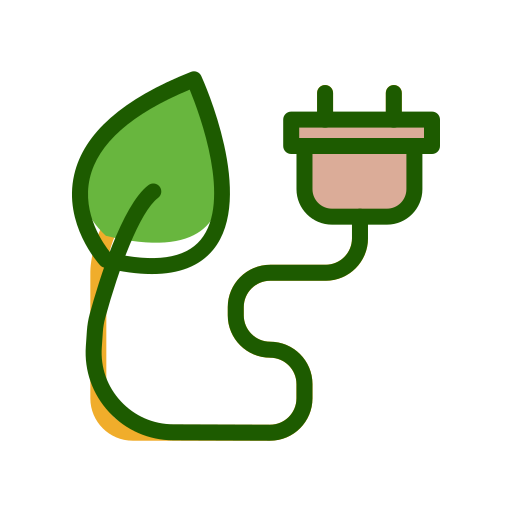 energía verde icono gratis