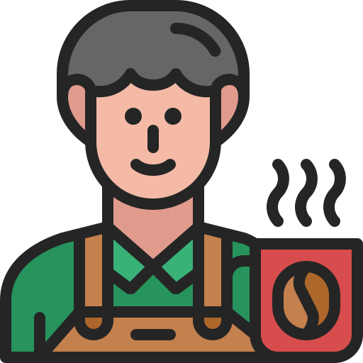 Barista Free Professions And Jobs Icons