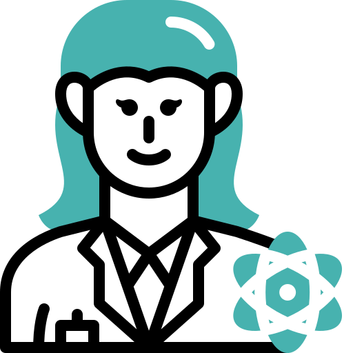 científico icono gratis