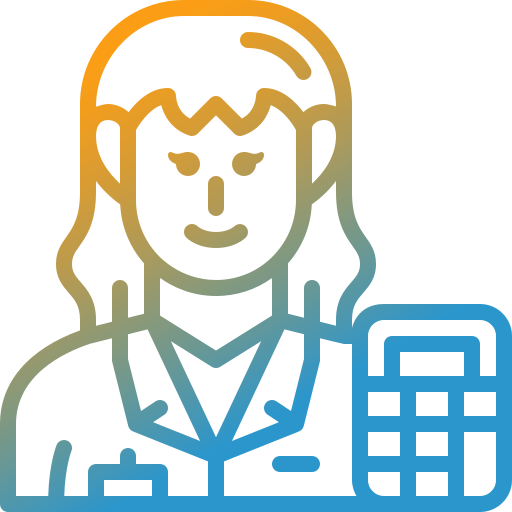 Accountant free icon Accountant free icon