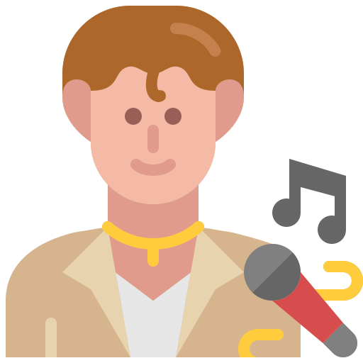 Singer free icon Singer free icon