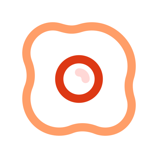 Fried egg free icon Fried egg free icon