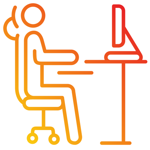 ergonomie Icône gratuit ergonomie Icône gratuit