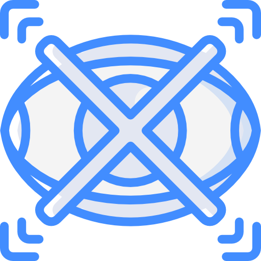 Eye scan free icon