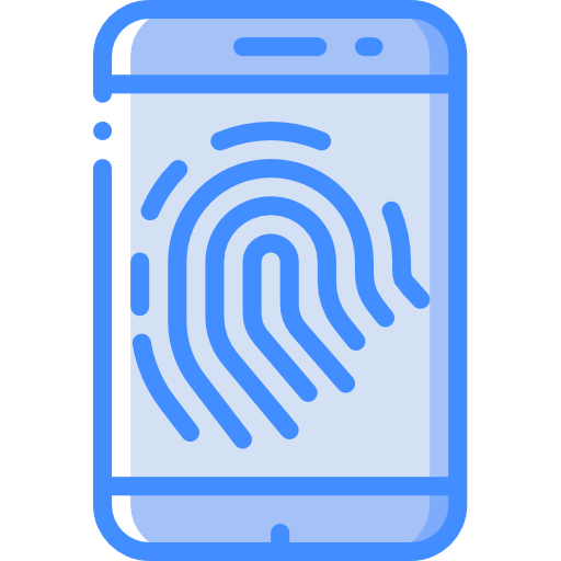 escaneo de huellas dactilares icono gratis