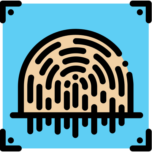 Отпечаток пальца бесплатно иконка