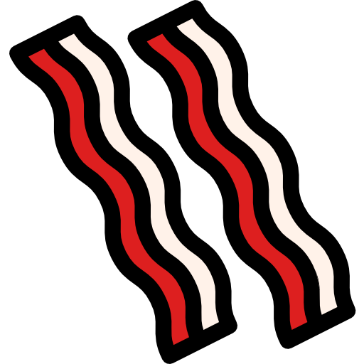 Bacon Octopocto Lineal Color icon