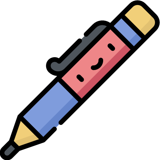 Crayon Kawaii Lineal color icon